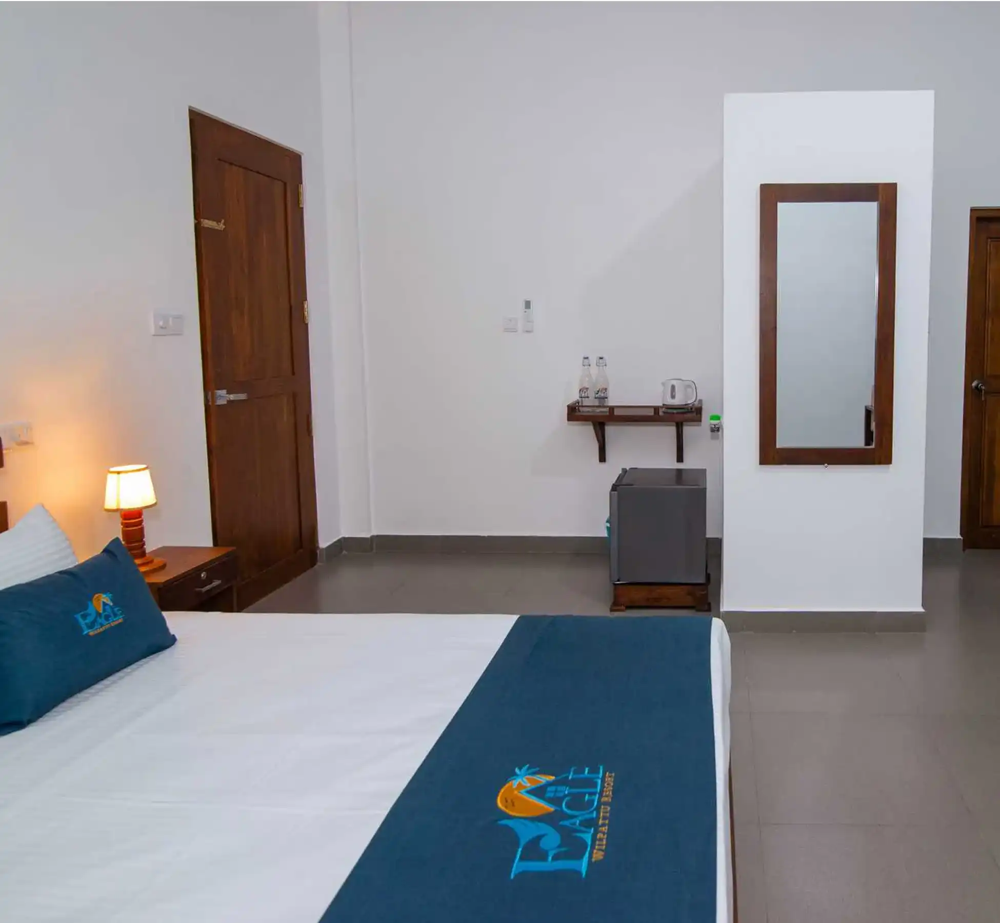 Room Bed Front Eagle Wilpattu Resort