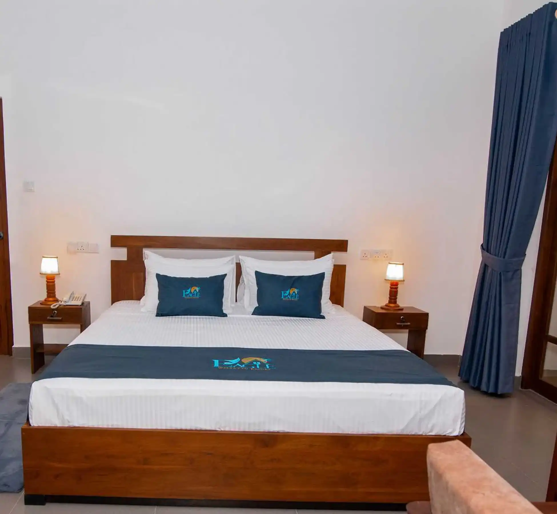 Room Bed Front Eagle Wilpattu Resort