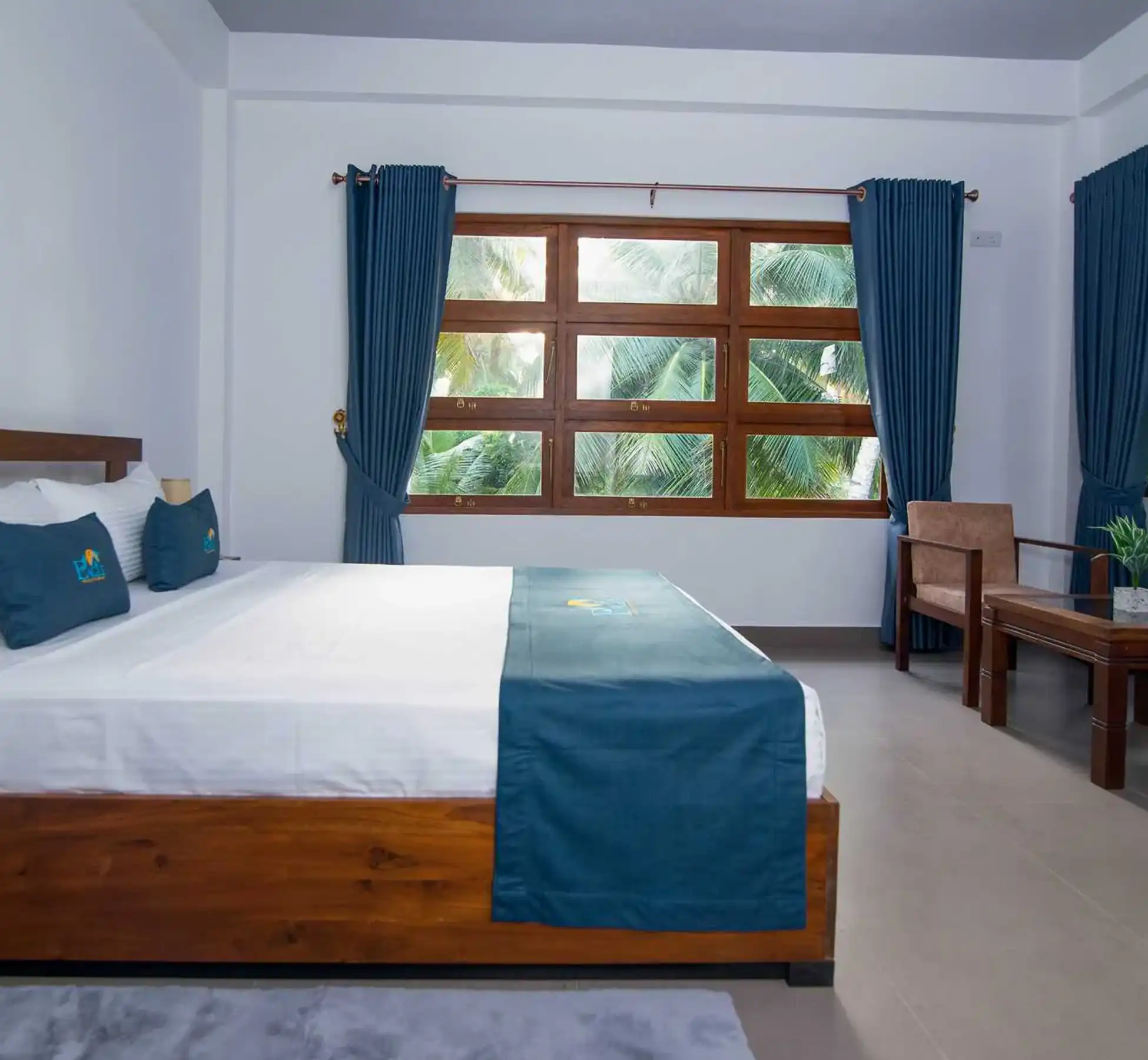 Room Bed Front Eagle Wilpattu Resort